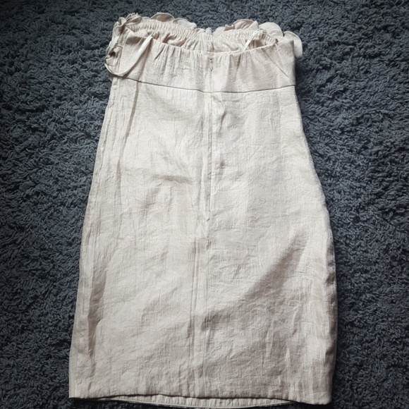 ALEXIA ADMORE ROSETTE EMPIRE WAIST STRAPLESS DRESS - Picture 5 of 9